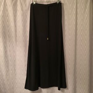 Black Michael Kors maxi skirt, size small.